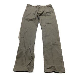 Dockers Khaki Flat Front Chino Pants Size 34 x 34 2249